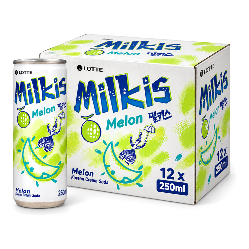 Milkis Cream Soda 250ml Melon Box