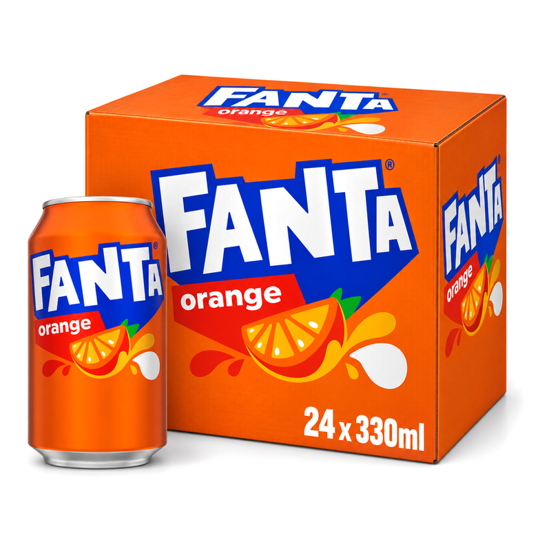 Fanta (EU) 330ml Orange Box