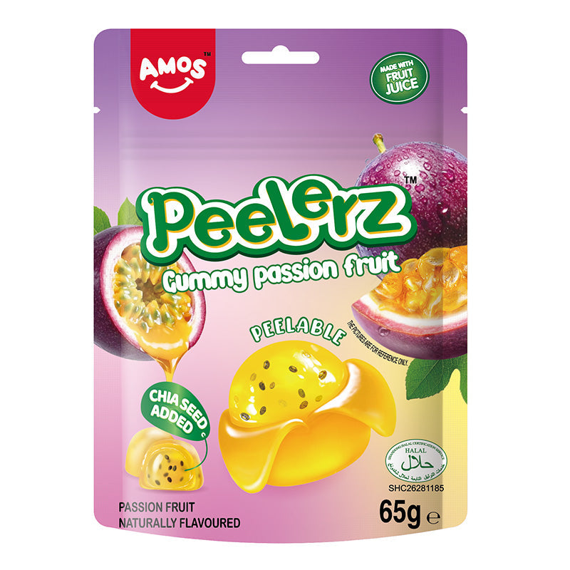Peelerz (Halal) Passion Fruit 65g Box