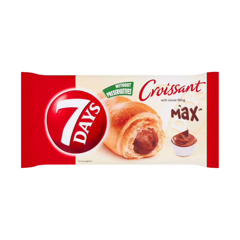 7 Days Croissant Cocoa Max 80g Box