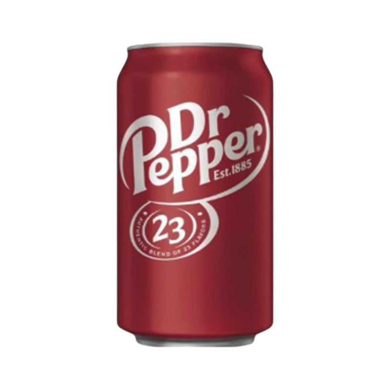 Dr Pepper 23 355ml USA LABELS RRP £1.99