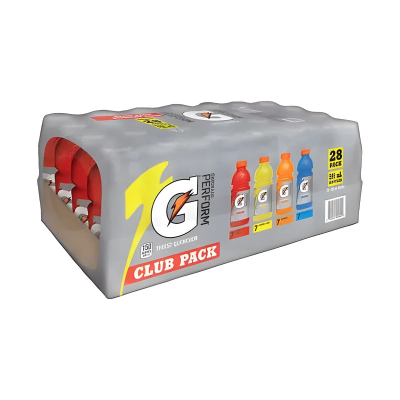 Gatorade Thirst Quencher 591ml Perform Club Variety Box