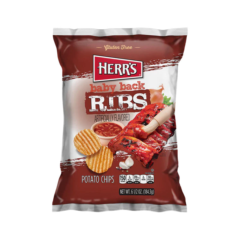 HERR'S 6oz Baby Back Rib Box