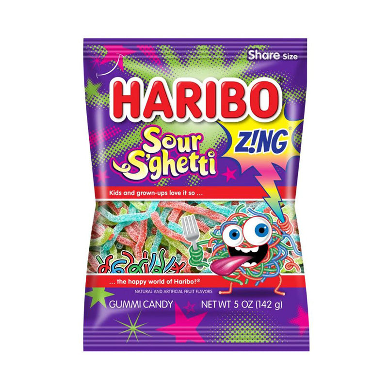 Haribo Sour S'Ghetti 5oz