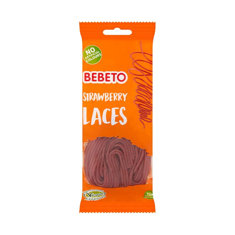 Bebeto Strawberry Laces 160g Box