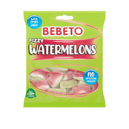 Bebeto Fizzy Watermelons 150g Box