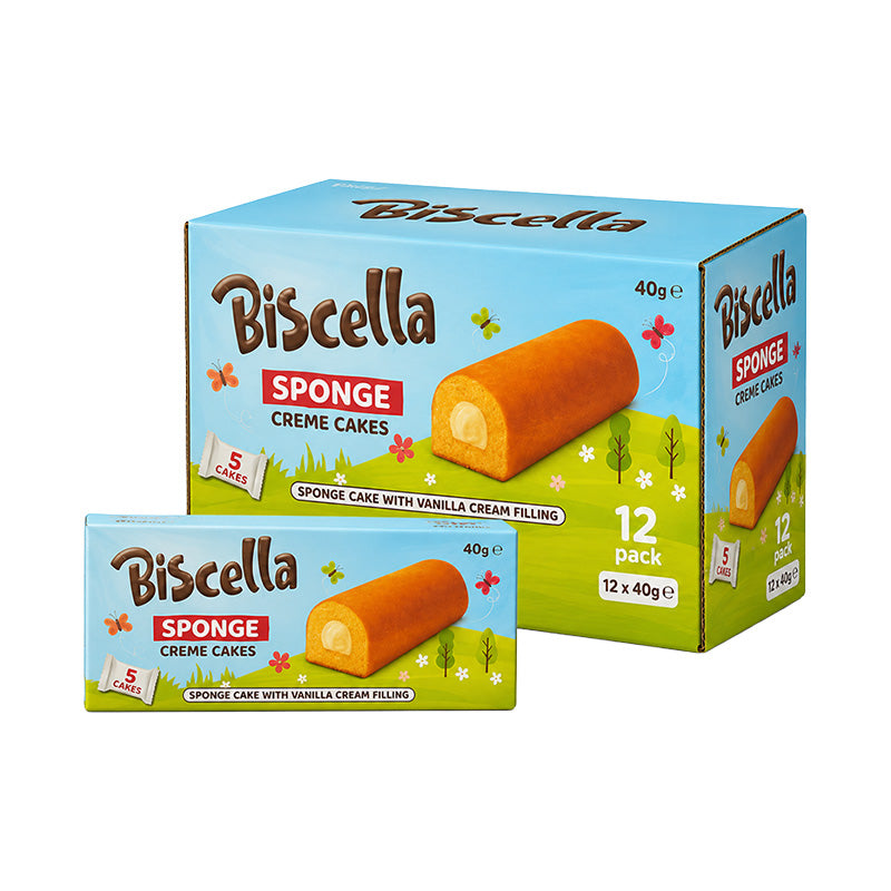 Biscella Sponge Cake 40g Box