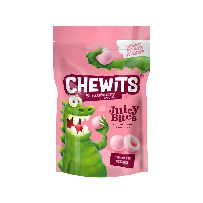 Chewits Strawberry Juicy Bites 115g Box