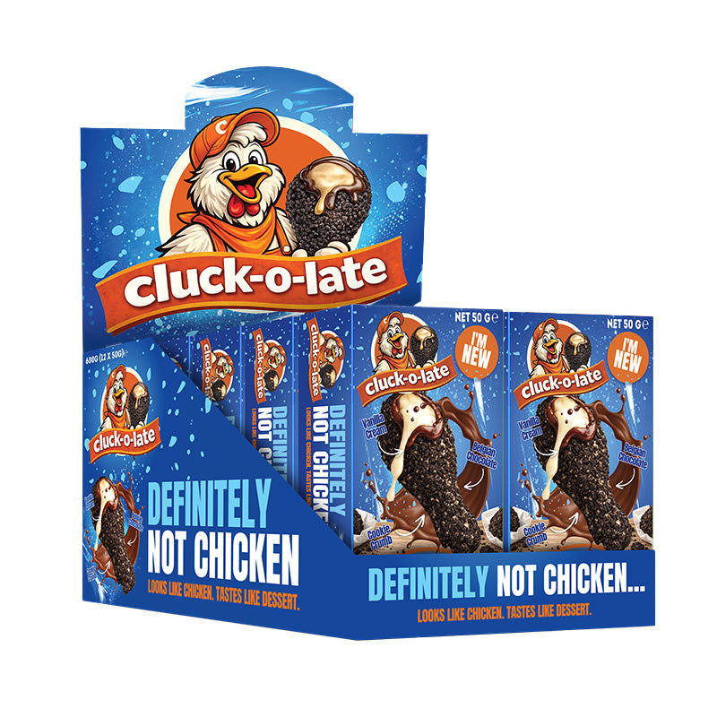 Cluck-O-Late Cookie Crumble 50g Box