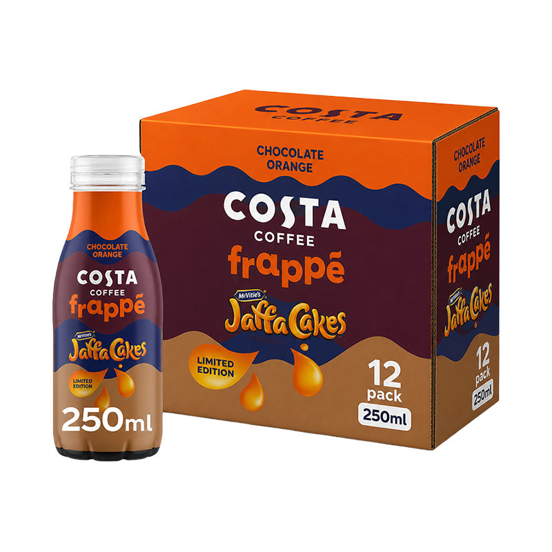 Costa Coffee Frappe 250ml Chocolate Orange Box