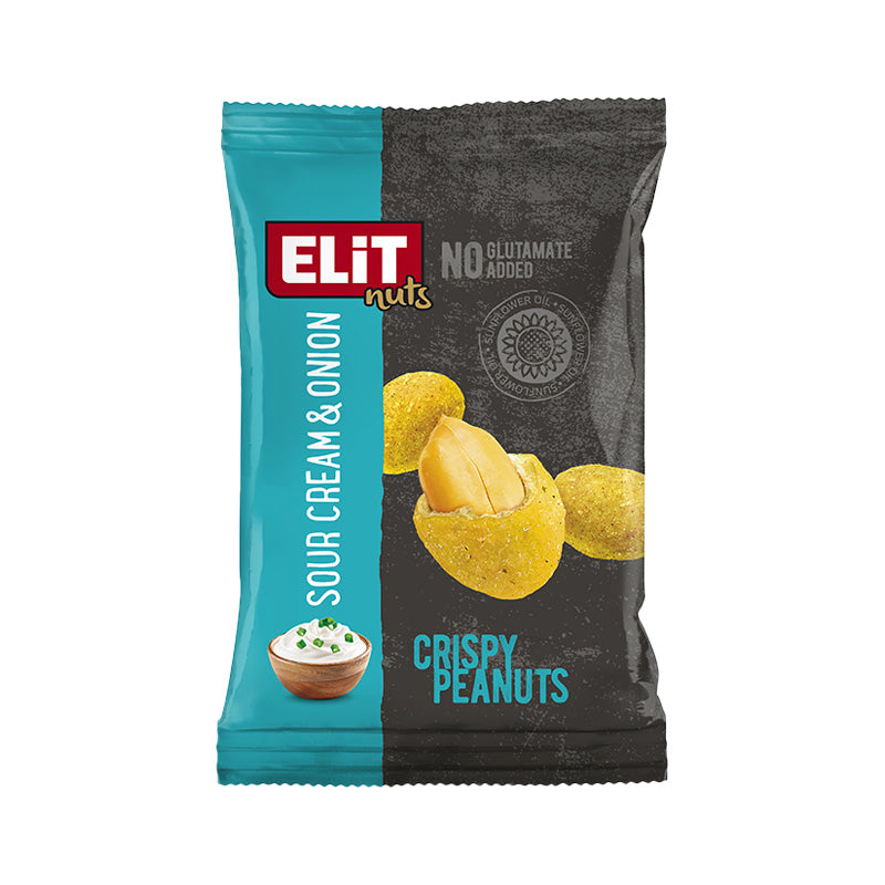 Elit Coated Peanuts Sour Cream & Onion 70g Box