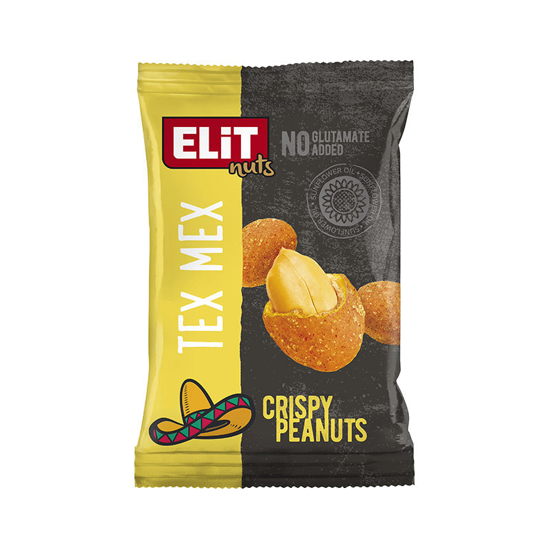 Elit Coated Peanuts Tex Mex 70g Box