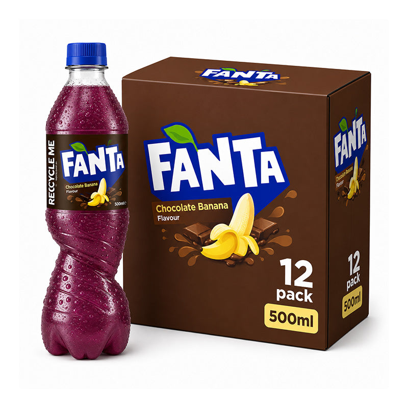 FANTA (Chinese) 500ml Chocolate Banana Box