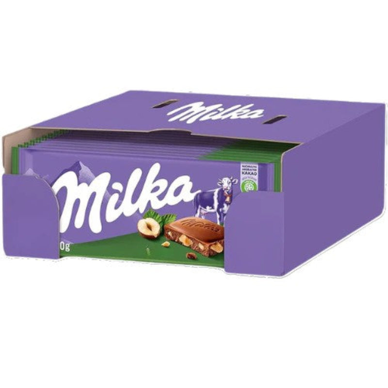 Milka Chocolate Hazelnut Box