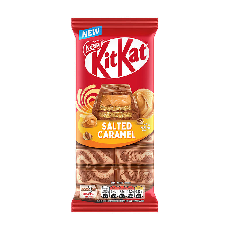 Nestle Kit Kat Sharing Block 99g Salted Caramel Box