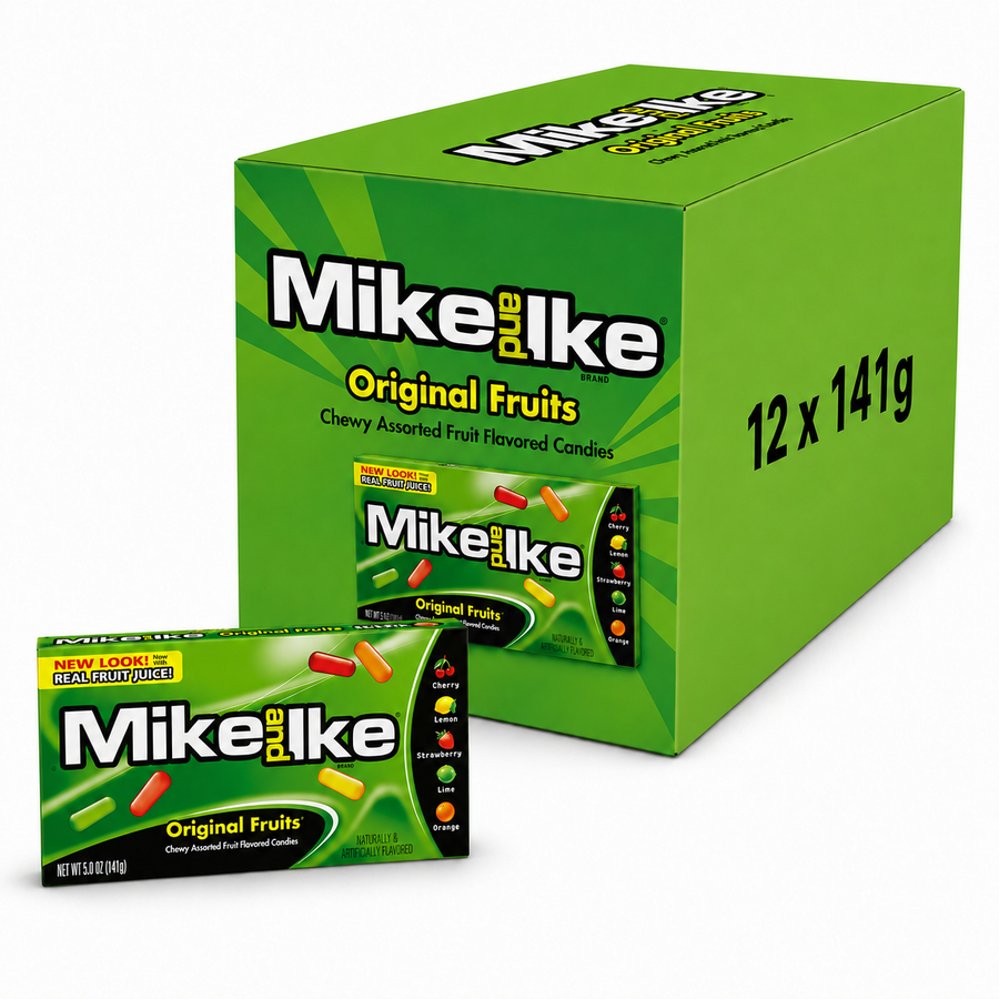 Mike & Ike Theatre Box Original Fruits - 141g Box