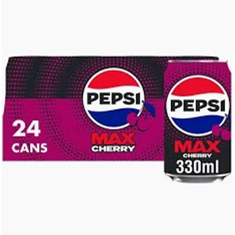 Pepsi 330ml Max Cherry Box