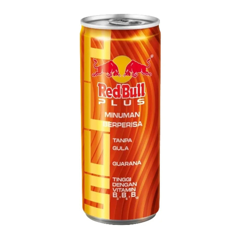 Red Bull Plus Zero Sugar (Malaysia) 250ml Guarana Box