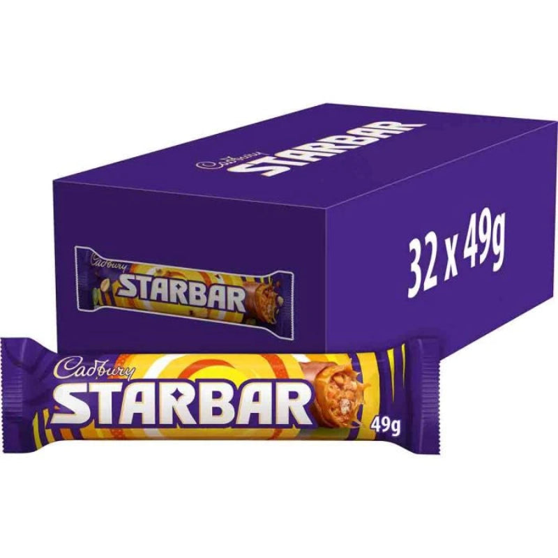 Cadbury Starbar Chocolate Bar 49g Box