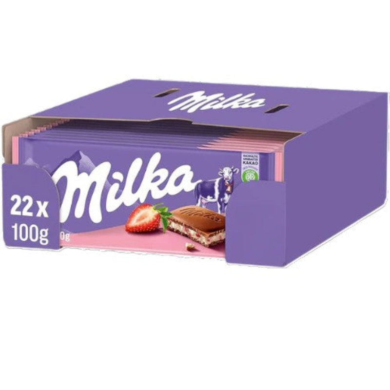Milka Chocolate Strawberry Box