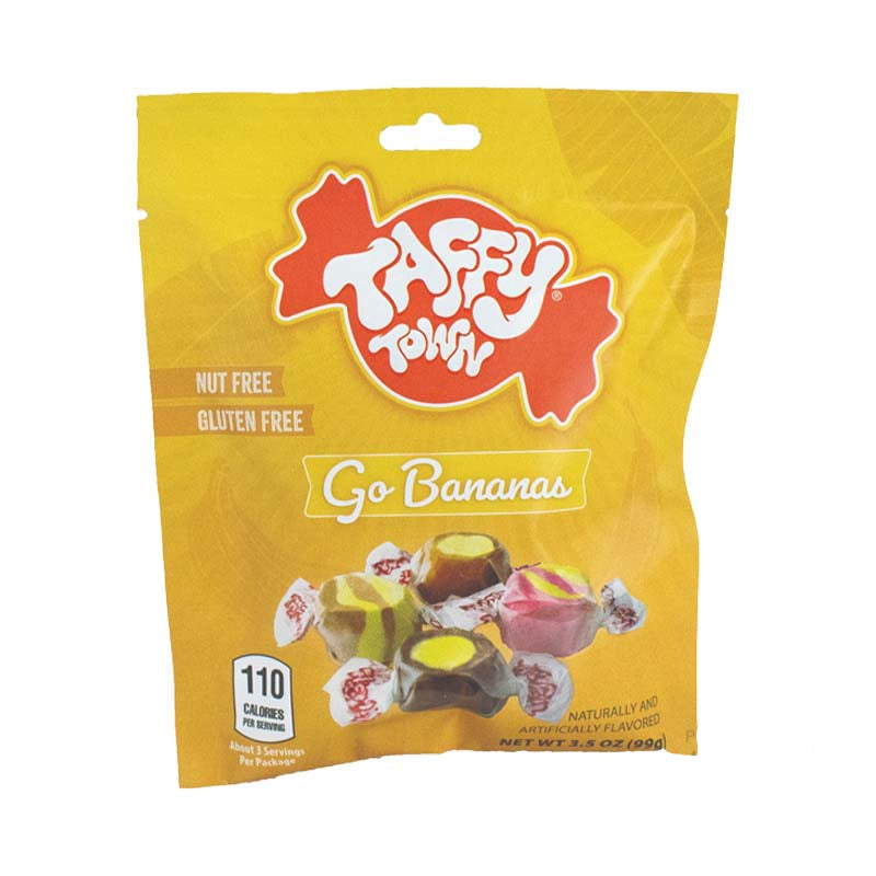 Taffy Town Peg Bag 99g Go Bananas Box