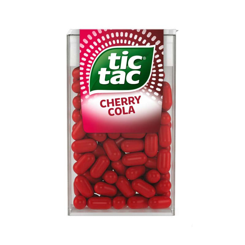 Tic Tac 18g Cherry Cola Box