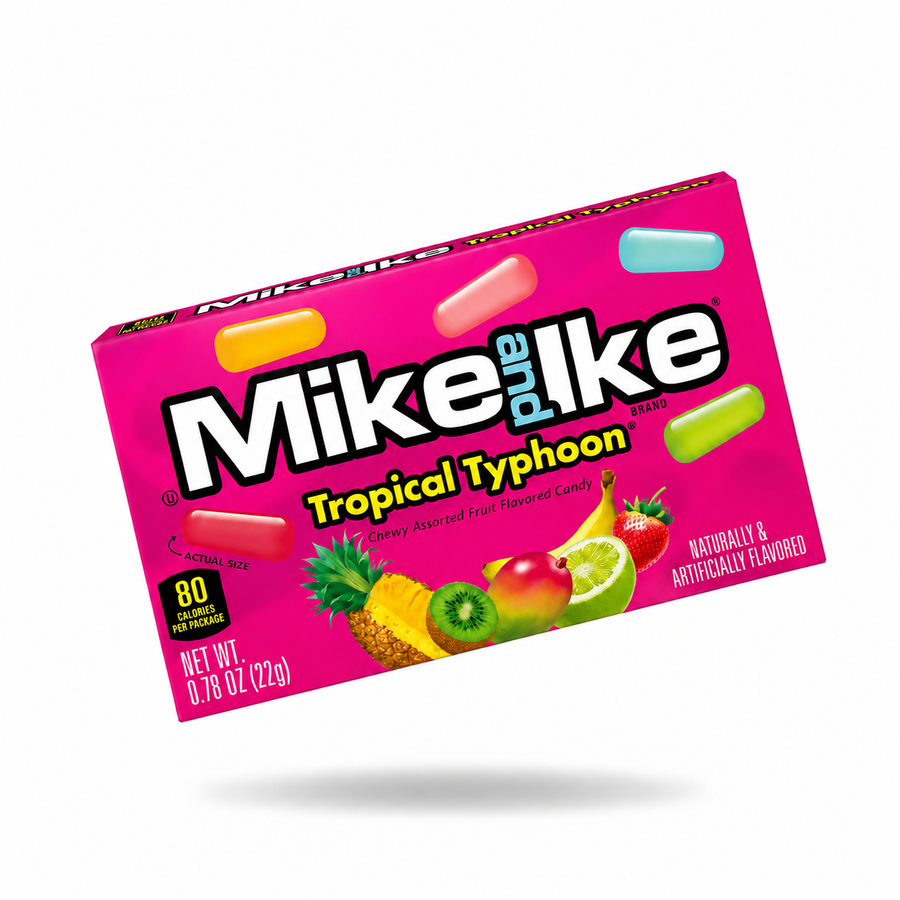 Mike & Ike Chgmkr Tropical Typhoon 22g