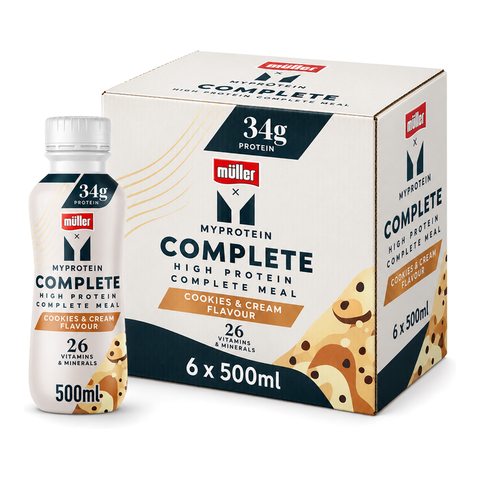 Muller My Protein High Protein Complete Meal 500ml Cookies & Cream Box