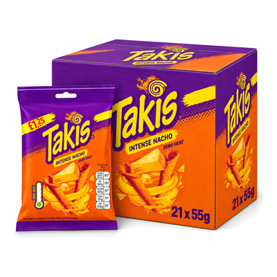Takis 55g Intense Nacho Box