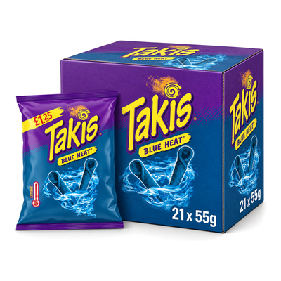 Takis 55g Blue Heat Box