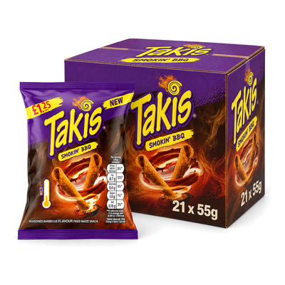Takis 55g Smokin BBQ Box