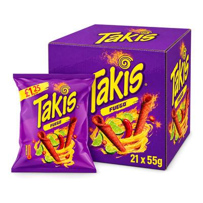 Takis 55g Fuego Box