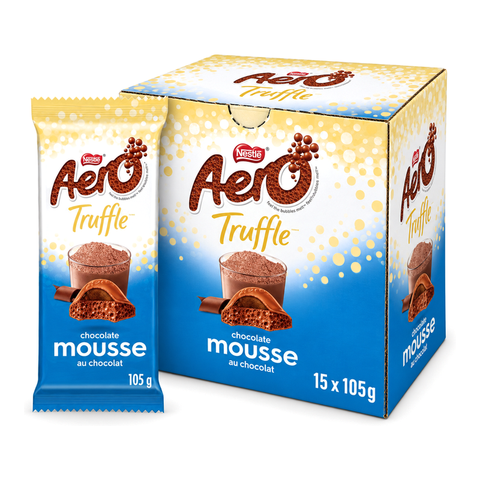 Nestle Aero Chocolate Bar 105g Truffle Chocolate Mousse Box