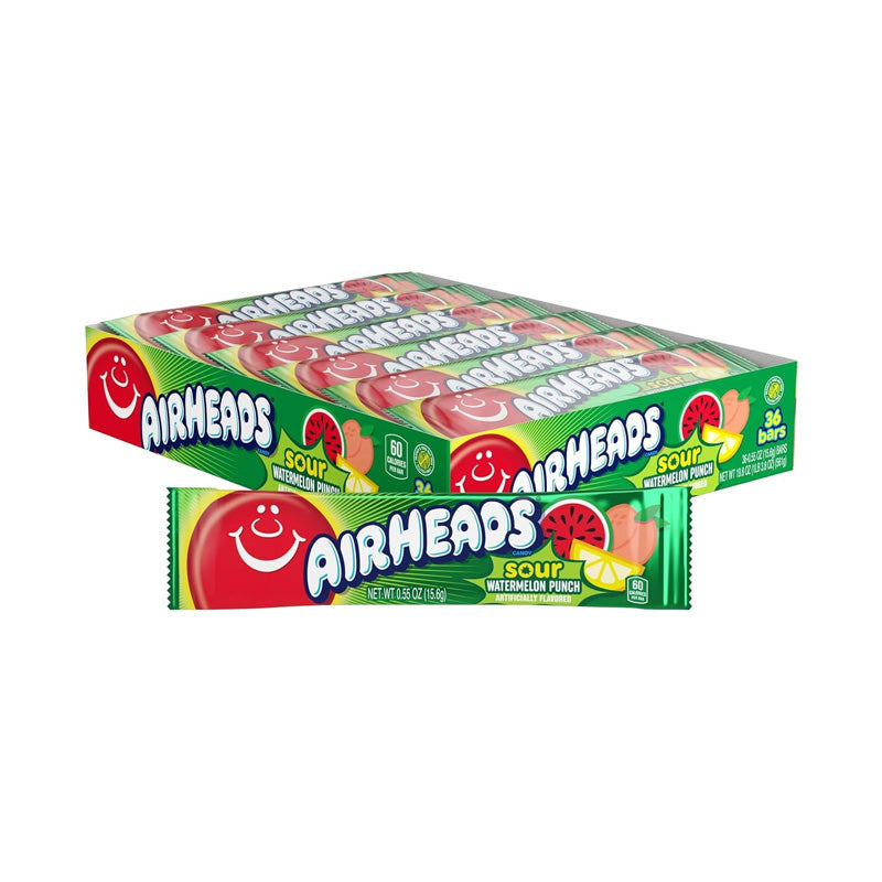 Airheads Sour Watermelon Punch 15.6g Box