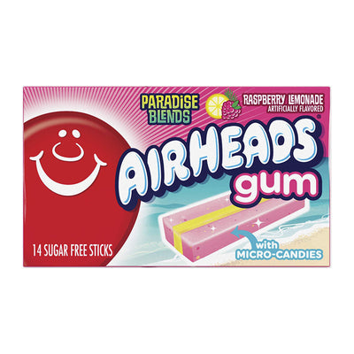 Airheads Gum 34g Raspberry Lemonade Box