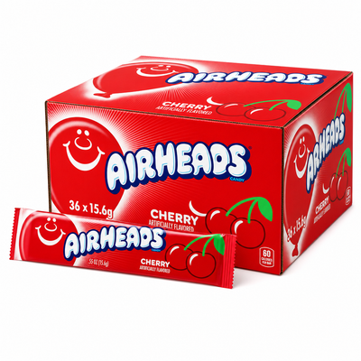 Airheads Cherry 15.6g Box