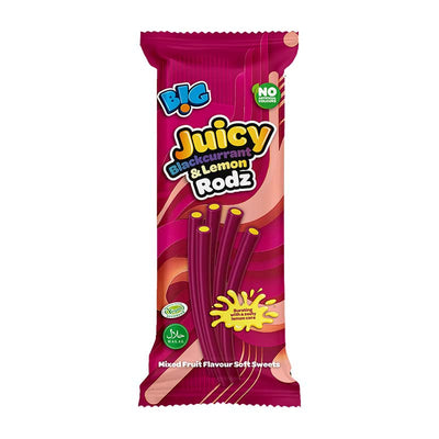 B!G Juicy Rodz 150g Blackcurrant & Lemon Box