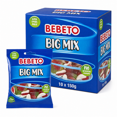 Bebeto Big Mix 150g Box