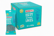 Bebeto Fizzy Blue Raspberry Laces 160g Box