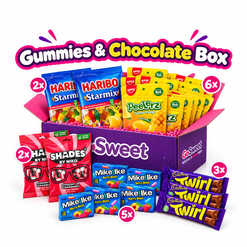 Gummies and Chocolate Box