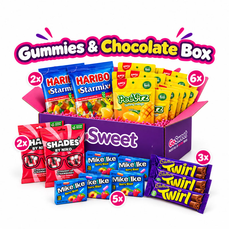 Gummies and Chocolate Box