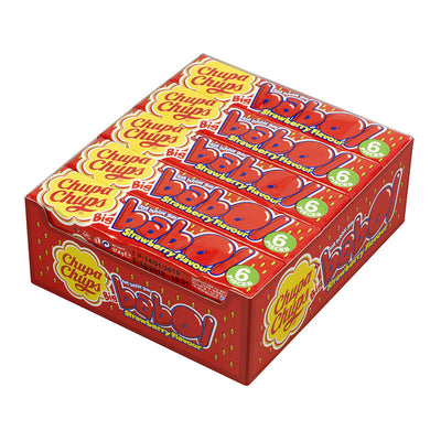 Chupa Chups Big Babol Bubblegum Strawberry Box