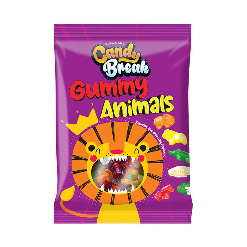 Candy Break Halal Jungle Animals 4oz Box