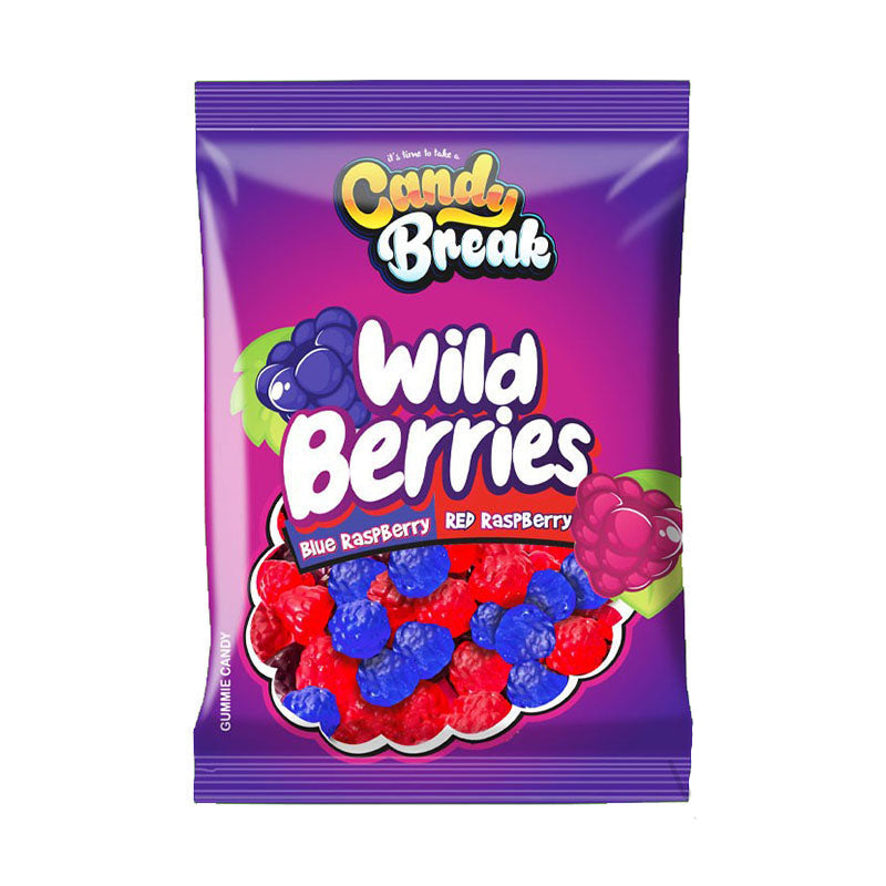 Candy Break Red Blue Berries 4oz Halal Box