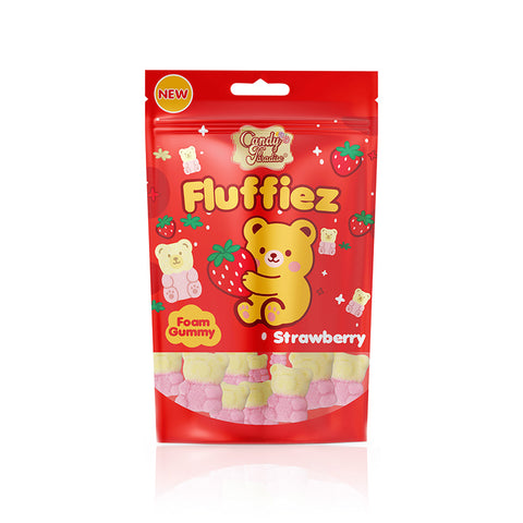Candy Paradise (Halal) Fluffiez 100g Strawberry Foam Gummy Box