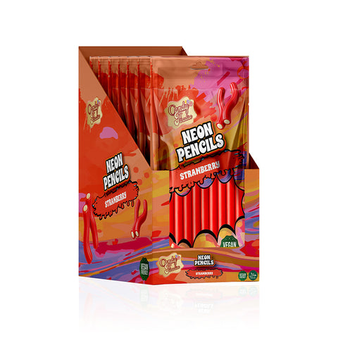 Candy Paradise (Halal) Neon Pencils 130g Strawberry Box