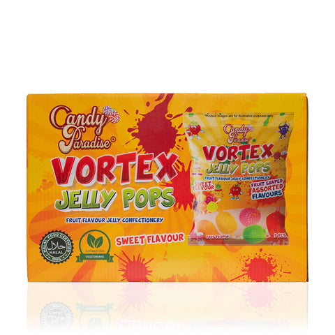 Candy Paradise (Halal) 315g Vortex Jelly Pops Sweet Box
