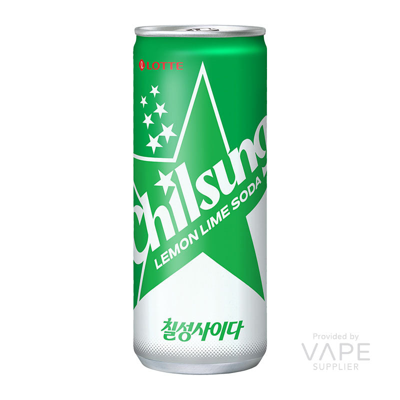 Chilsung Soda Water 250ml Lemon Lime Box