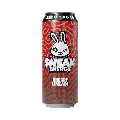 Sneak Energy Zero Sugar 500ml Cherry Limeade Box