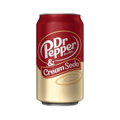 Dr Pepper Cream Soda 355ml USA LABELS RRP £1.99
